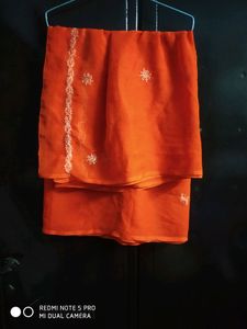PLUS SIZE Heavy Chikankari work kurta dupatta