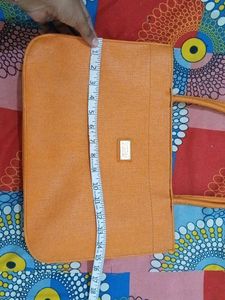 Stylish Orange Tote Handbag