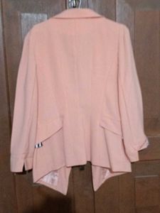 Chic Peach Blazer
