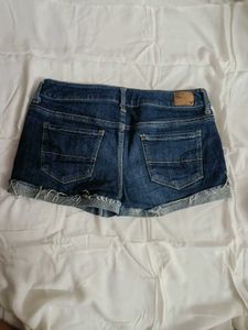 Real American Eagle Denim Micro Shorts