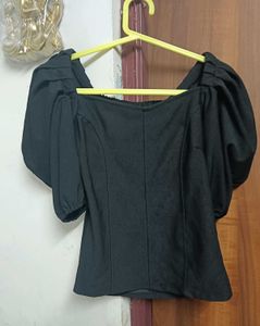 Black Crop Top