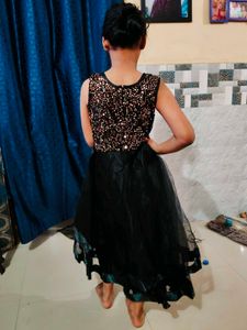 Sparkly Sequin Black Party Dress