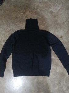 Cozy Dark Grey Turtleneck Sweater