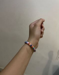 Colorful clay Beaded Bracelet