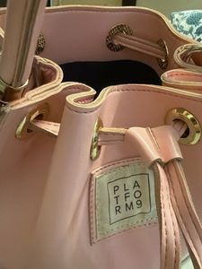 Chic Pink Bucket Bag