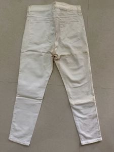 GAP White Denim Jeans