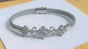 Sparkling  Diamond Cuff Bracelet
