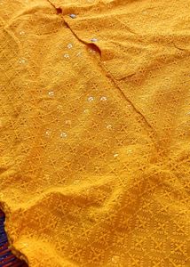 Men's Yellow Kurta available in all sizes