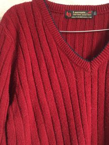 Maroon Sweater Size M- L