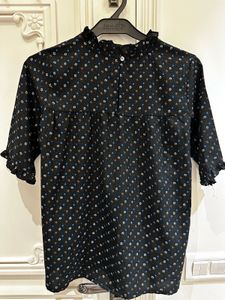 Sale - Floral Printed Puff Sleeve Top