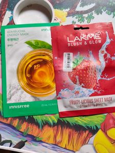 Innisfree & Lakme Sheet Masks