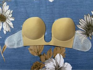 Zivame Stick on Silicon Strapless Nude Bra