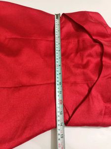 Chic Red Spaghetti Strap Mini Dress Small