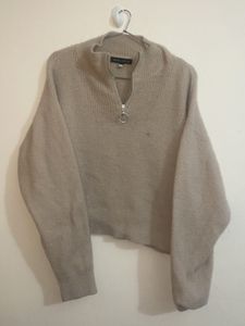 Cozy Quarter Zip Sweater