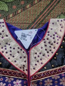 Girls' Ethnic Lehenga Choli Set