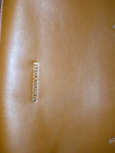 Brown Leather Tote Bag
