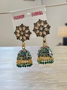Combo Of 5 Colourful Jhumkas