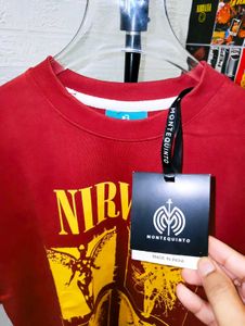 NIRVANA EDITION UNISEX PRINTED OVERSIZE TEE 🔥🔥