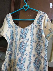 lucknow chikankari Kurta Set