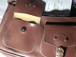Stylish Brown Hobo Bag with Buckle Details