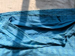 Blue Off-shoulder Beach Maxi dress
