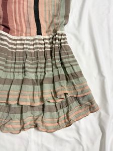 ✨SALE✨sleeveless peplum ruffle top