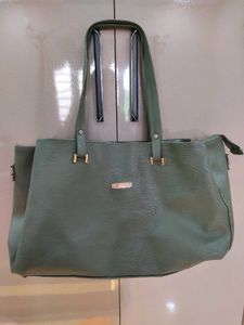 Stylish Green Tote Bag