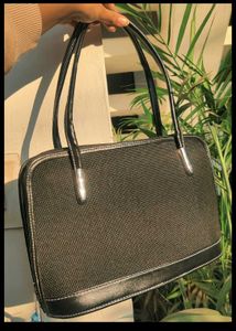 Stylish Black Tote Bag