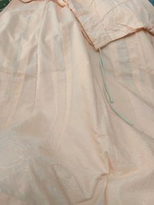 Designer Peach Lehenga Choli Set