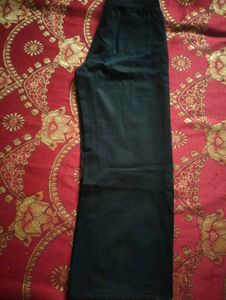 High Waisted Black Wide Leg Jeans