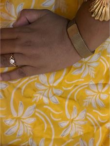 Yellow Floral Kurta Set