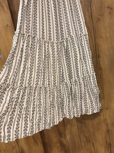 Striped Sleeveless Maxi Dress