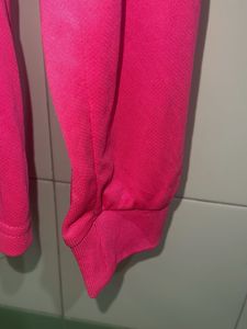 Vibrant Pink Long Sleeve Collared Shirt