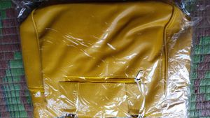 Stylish Yellow Quilted Handbag