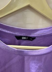 ONLY Purple T-Shirt
