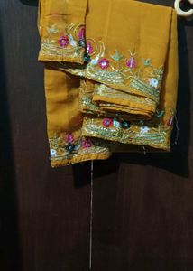 Emerald Green Embroidered Kurti
