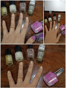 6 Shades of Nail Polish - Different brands