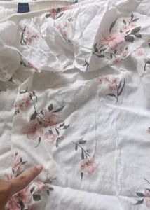Korean Floral Blouse