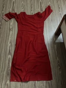 Elegant Red Embroidered Kurta