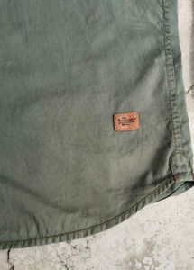 "Roadster Olive Green Casual Shirt
