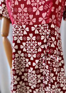 Mesh detail dress