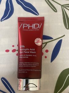 PHD face wash