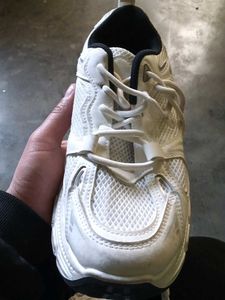 White Athletic Sneakers