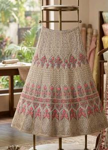 Beautiful Embroidered Lehenga Skirt
