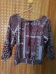 Boho Print Top