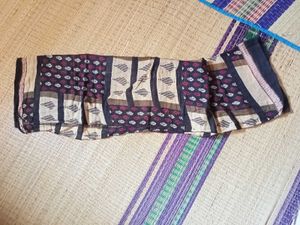 Elegant Beige Check Kurta Set with Dupatta