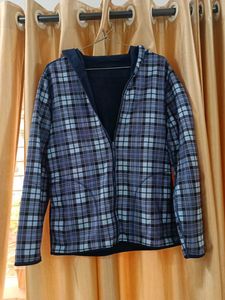 Cozy Plaid Zip-Up Hoodie