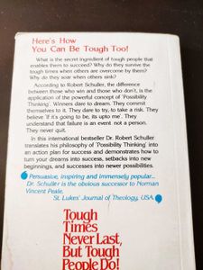 Tough Time Never Last But People Do
