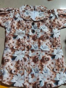 Floral Print Kurta Set