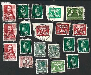 70 🫟 (1890-1940s) Rare,Vintage Nederlands Stamps
